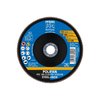 Pferd 7" x 7/8" A.H. POLIFAN® Flap Disc - Z PSF STEELOX, Zirconia, 120 Grit, Conical 62065